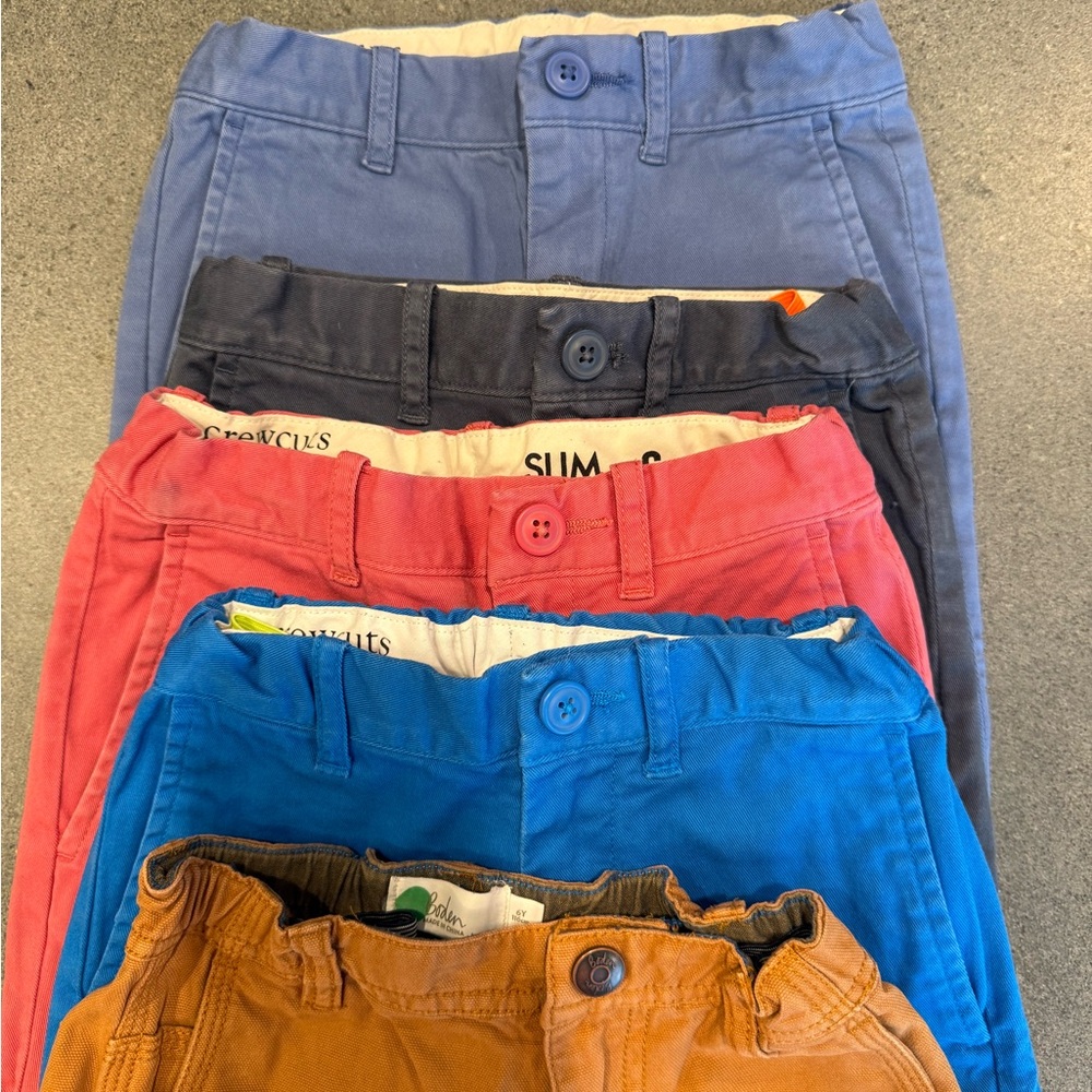 Bundle of boys pants size 6